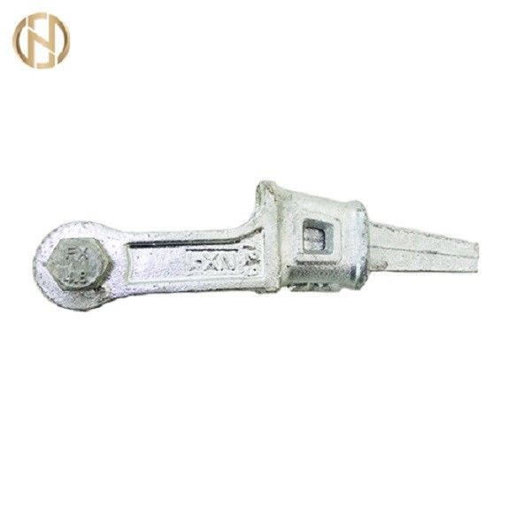 Wedge Type Guy Wire Clamp For Galvanized Iron Wire Strands Installation