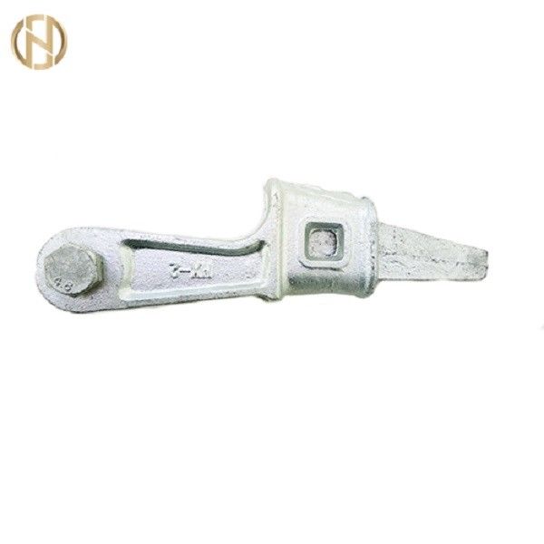 Wedge Type Guy Wire Clamp For Galvanized Iron Wire Strands Installation