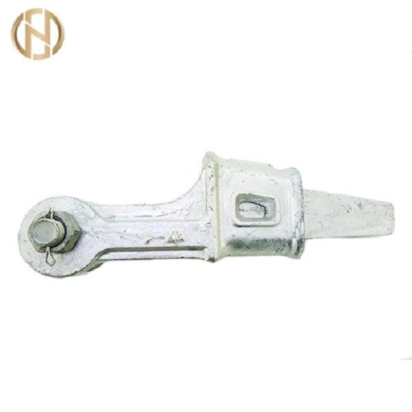 Wedge Type Guy Wire Clamp For Galvanized Iron Wire Strands Installation