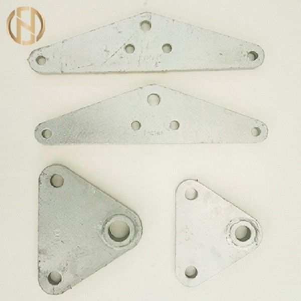 Power Fitting LV  Type hot dip galvanized steel Plate Ploe accessories