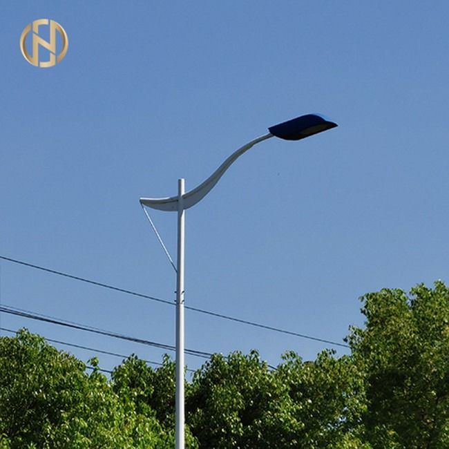 6 Meter Hot Dip Galvanized GR65 Street Light Pole