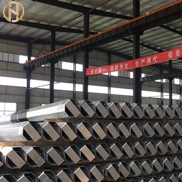 40M  ASTM A633 Flange Connection Telecommunication Pole Mast
