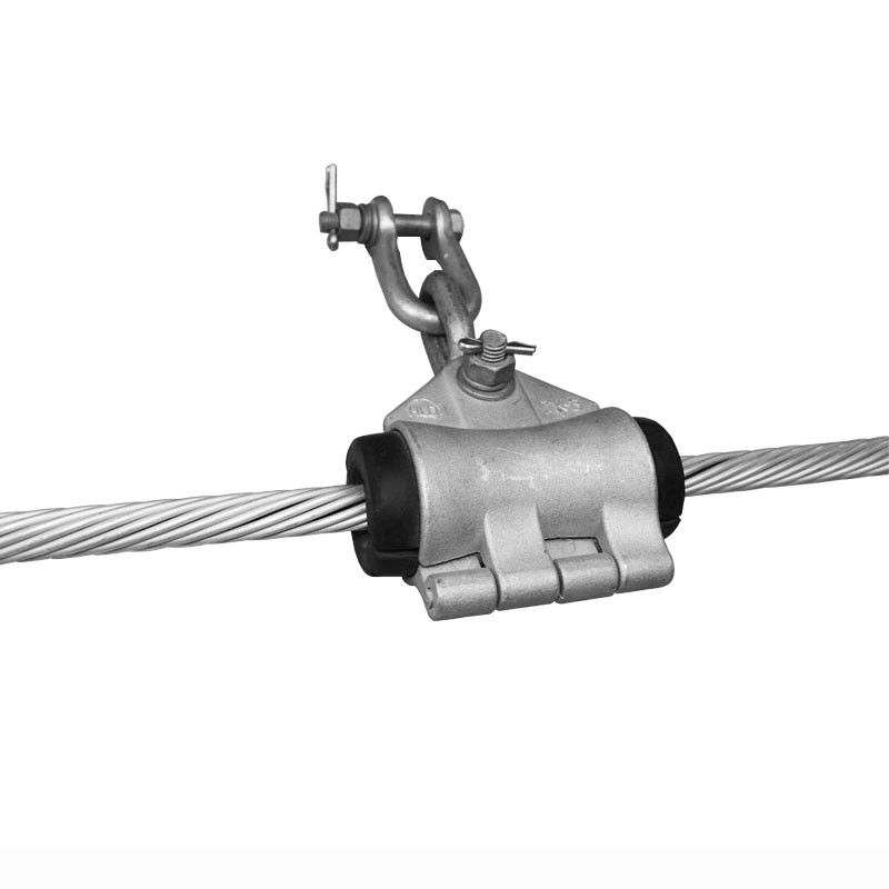 ADSS Fiber Cable Suspension Clamp Optic Aluminum Alloy Cable