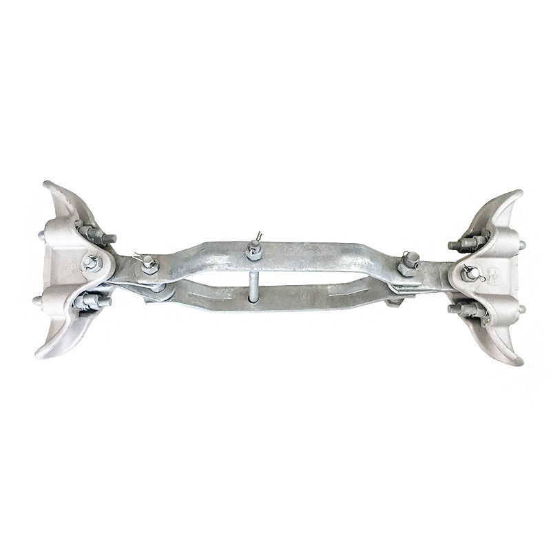 Suspension Clamps For Twin Jumper Conductor Electric Power Fittings High Voltage