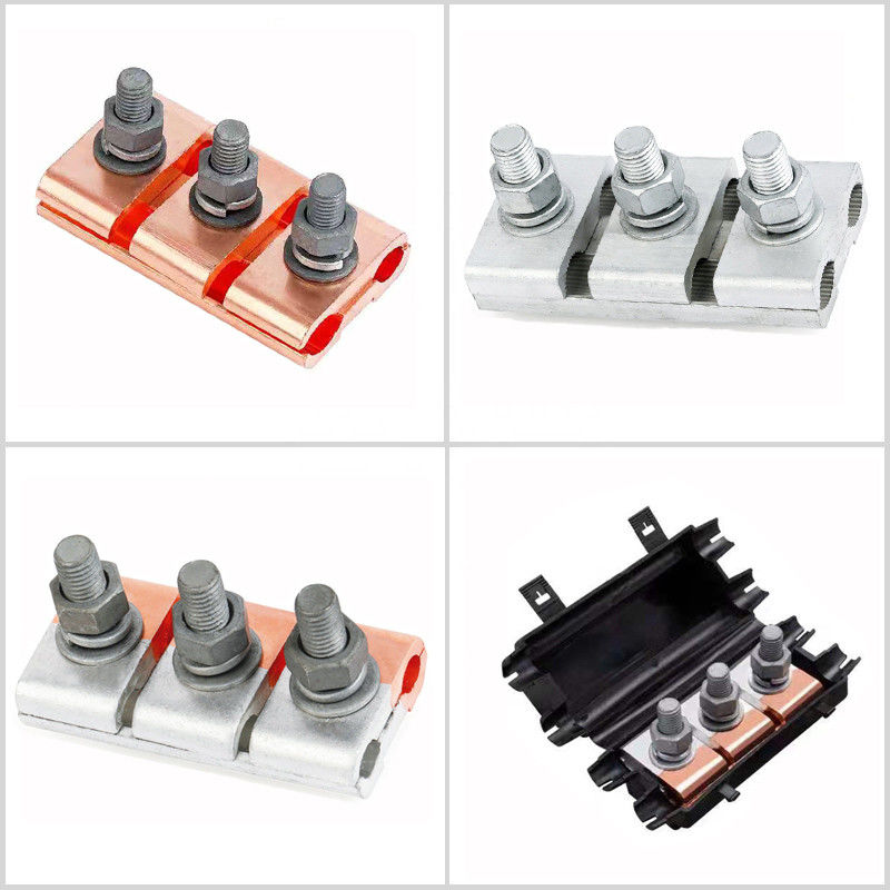JBTL Series  Copper Parallel Groove Clamps Malleable Iron Steel Aluminium