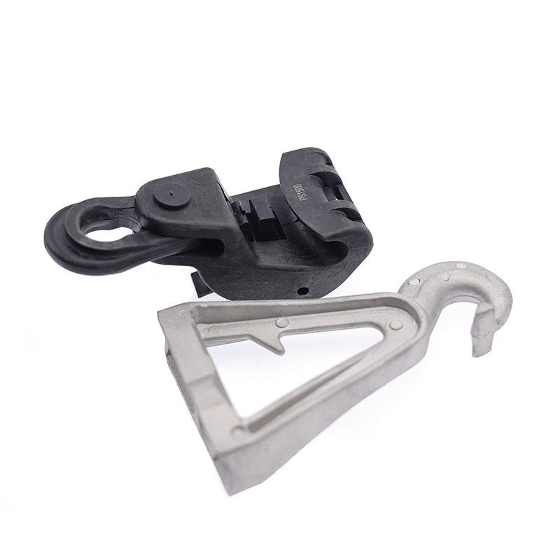 LV Cable Suspension Clamp Assembly Plastic Dead End Metal Anchor Bracket