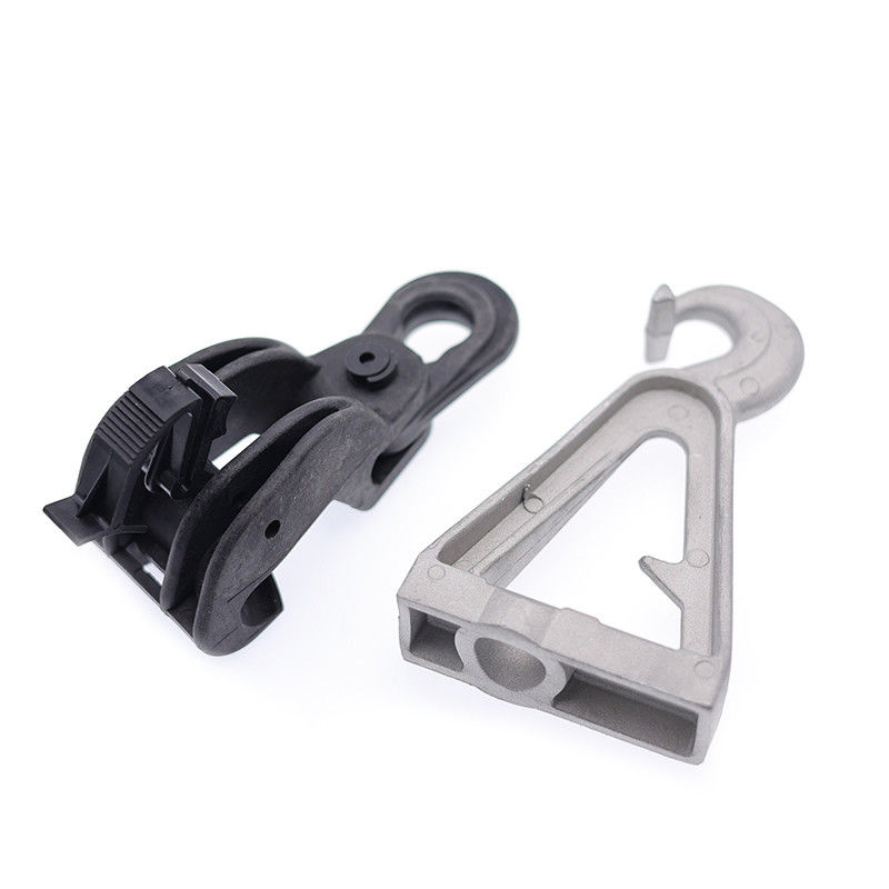 LV Cable Suspension Clamp Assembly Plastic Dead End Metal Anchor Bracket