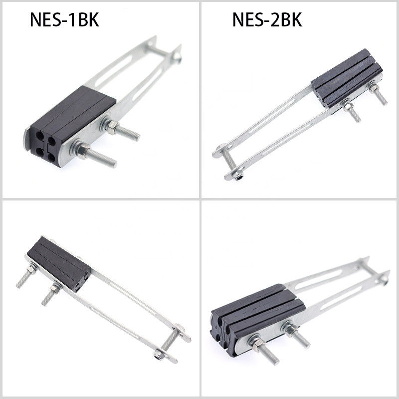 Two Core Bunched Cable Strain Clamp Clustered Insulated Tension Collecting Anchor