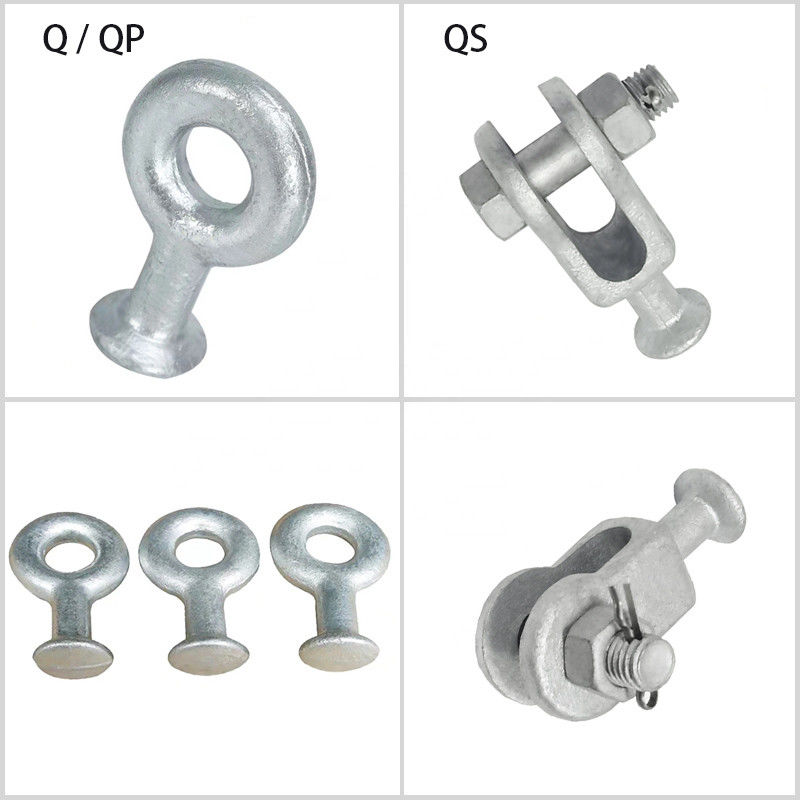 Galvanized Power Fittings Overhead Line Accessories Electric Power