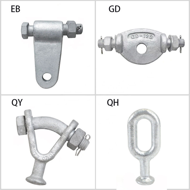 Hot Dipping Galvanized Overhead Line Accessories Electric Power Cable Fittings