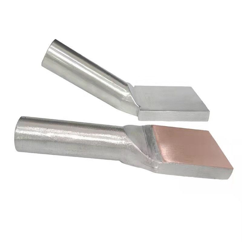 Transition Compression Terminal Clamps Heat Resistant Double Conductor
