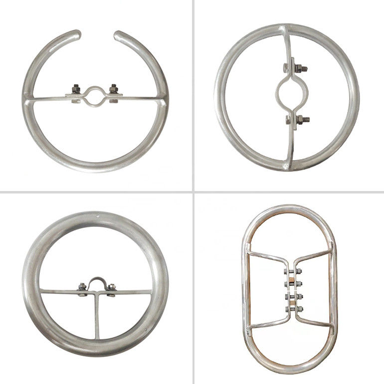 Insulator Voltage Divider Ring Equal Grading Aluminum Power Fittings