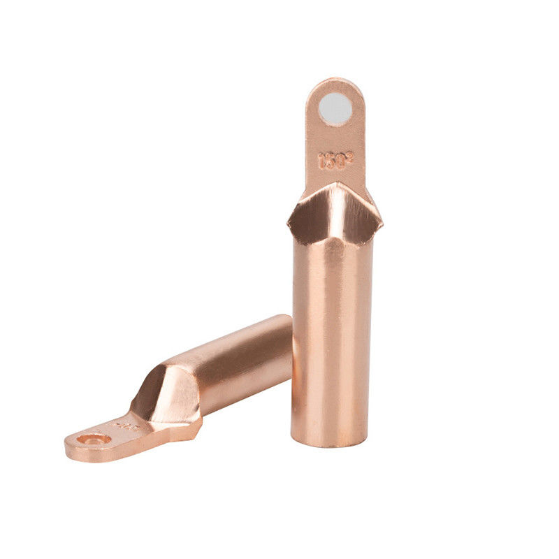 SC Non Insulated Cable Lug Connectors Terminals Copper Open Nose Double Hole