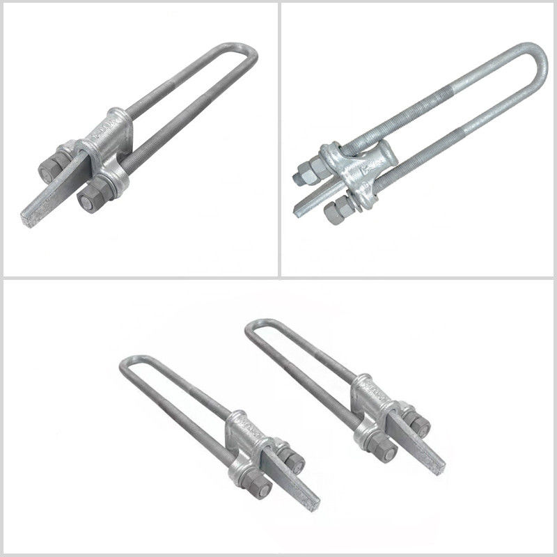 NUT Adjustable Wedge Pulling Line Strain Clamp Compression Cable Conductor