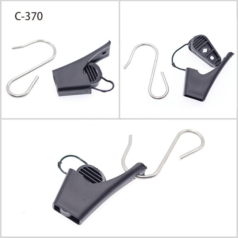 ADSS FTTH Type Anchor Drop Wire Clamp For Optic Fiber Cable Tension
