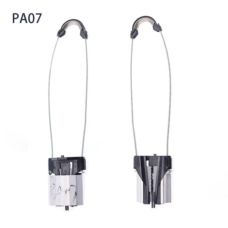 High Strength Metal Cable Optic Tension Clamp Dead End Anchoring Wedge Clamp Fiber