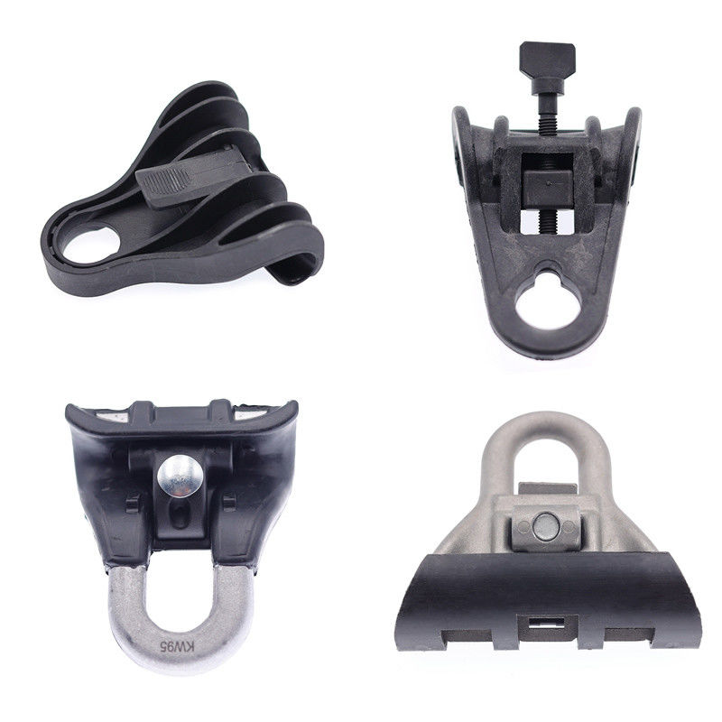 Cable Suspension Clamp Plastic Dead End Anchor PA66 Aluminum