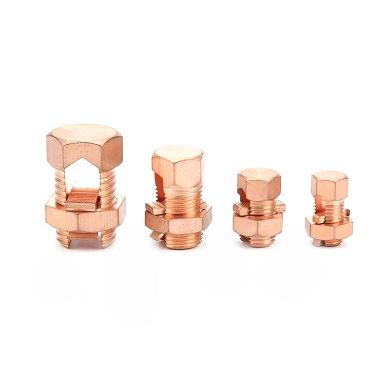 Imported Copper Bolt Connector Cable Clamp Power Line Link Fitting