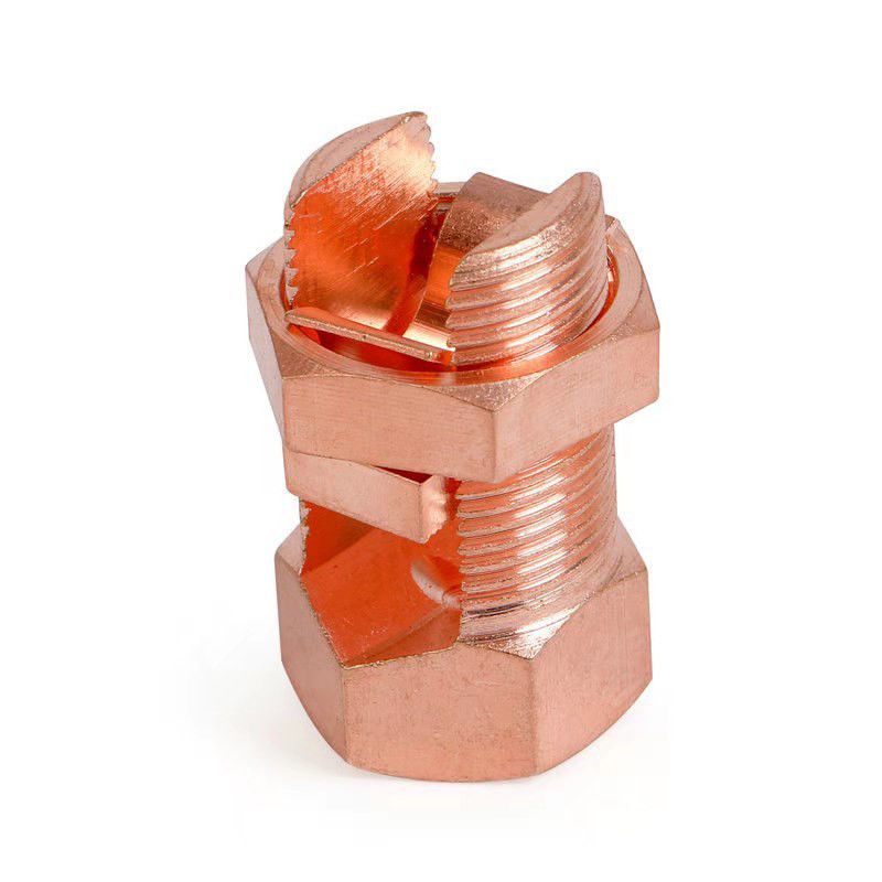 Imported Copper Bolt Connector Cable Clamp Power Line Link Fitting