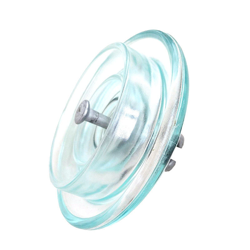 Suspension Tempered Glass Insulator Aluminum Power Insulation Control