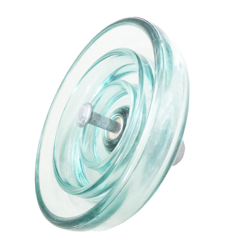 Suspension Tempered Glass Insulator Aluminum Power Insulation Control