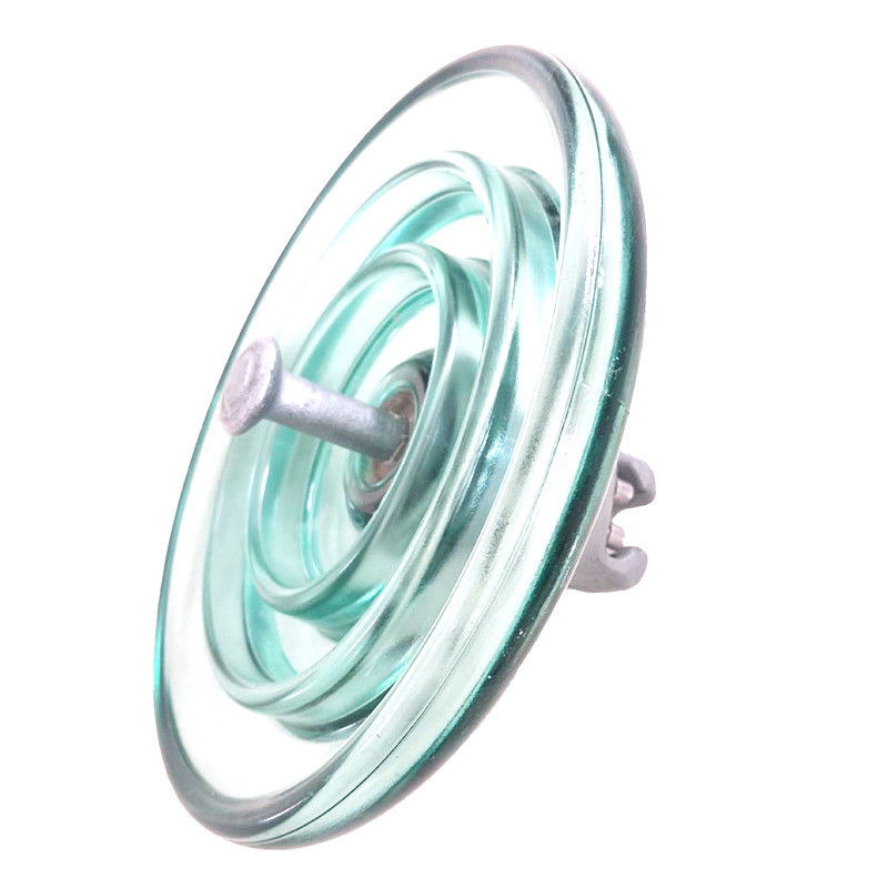 Suspension Tempered Glass Insulator Aluminum Power Insulation Control