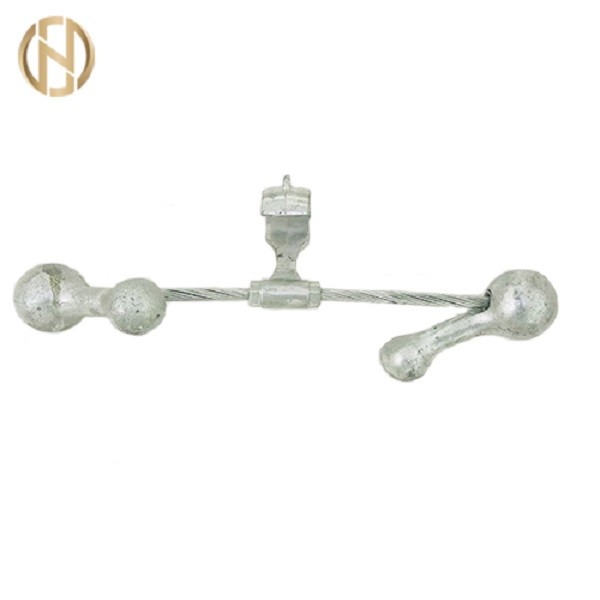 High Stability Pole Accessories Preformed Vibration Damper For OPGW